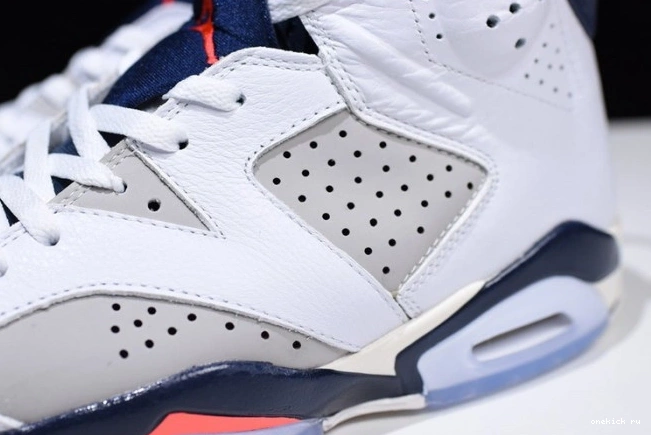 Rep Onekick 384664-104 Jordan Grey-Sail 23-Neutral Tinker Infrared 6 Retro Air White 0617